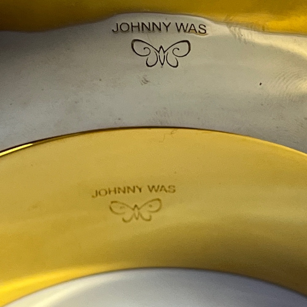 Johnny Was Multicolor Enamel Cuff Set - Picture 6 of 8